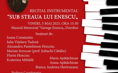 Recital Instrumental „Sub steaua lui Enescu”