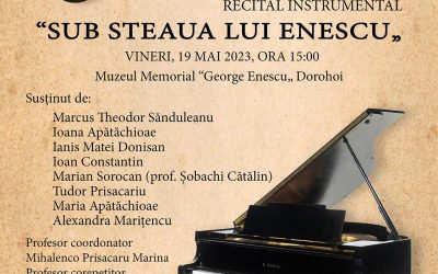 Recital instrumental „Sub steaua lui Enescu”